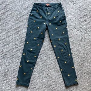 ModCloth Legendary Lifestyle Pants in Grey Bee (S)